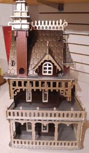 Fantasy Villa Dollhouse Kit Rutherford Manor C Left